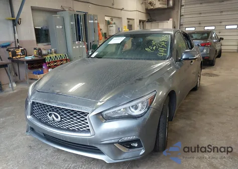 2018 Infiniti Q50 3.0T Luxe from USA, damaged, VIN JN1EV7AR1JM610743